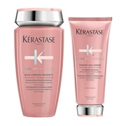 Kerastase Chroma Absolu Bain Respect 8.5 oz and Fondant Cica Chroma 6.8 oz Set, For Fine To Medium Hair