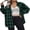 Multicolor PAT2, variant on Zeagoo Womens Plus Size Flannel Plaid Shirt Roll Up Long Sleeve Mid-Long Button Down Shirts Casual Boyfriend Tops