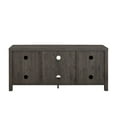 thumbnail image 5 of Walker Edison Farmhouse Barn Door TV Stand for TVs up to 65”, Sable, 5 of 25