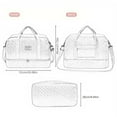 thumbnail image 2 of Chic Cotton Travel Shoulder Bag With Easy Access Pockets For Organized Packing, 2 of 8