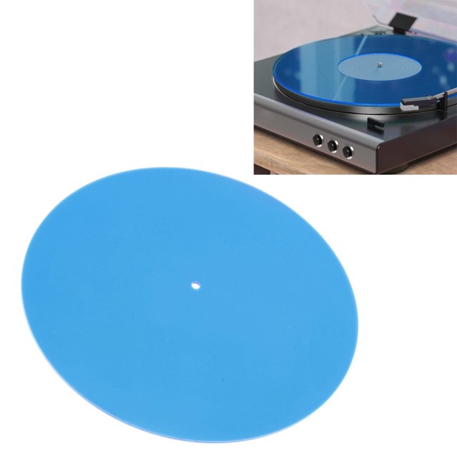 Record Turntable Slip Mats, Record Acrylic Mat, Turntable Slip Mat for 12in Vintage Record Players.