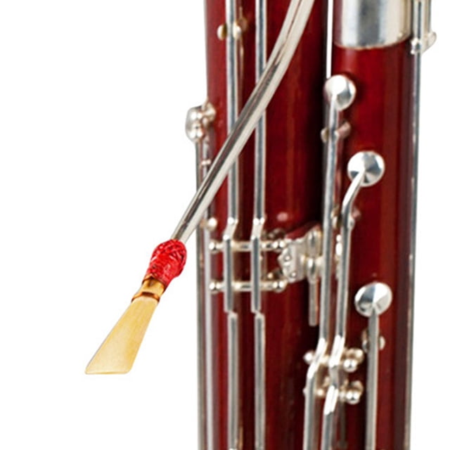 HEANUJJ 2Pcs Natural Reed Materials Bassoon Reeds Tool Accessory For Music Practice Performance Musicians Students