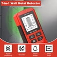thumbnail image 4 of Detector de de Pared 7 en 1 con Alarma, Detector Eléctrico de para Paneles de Yeso, Detectores de Portátiles., 4 of 5