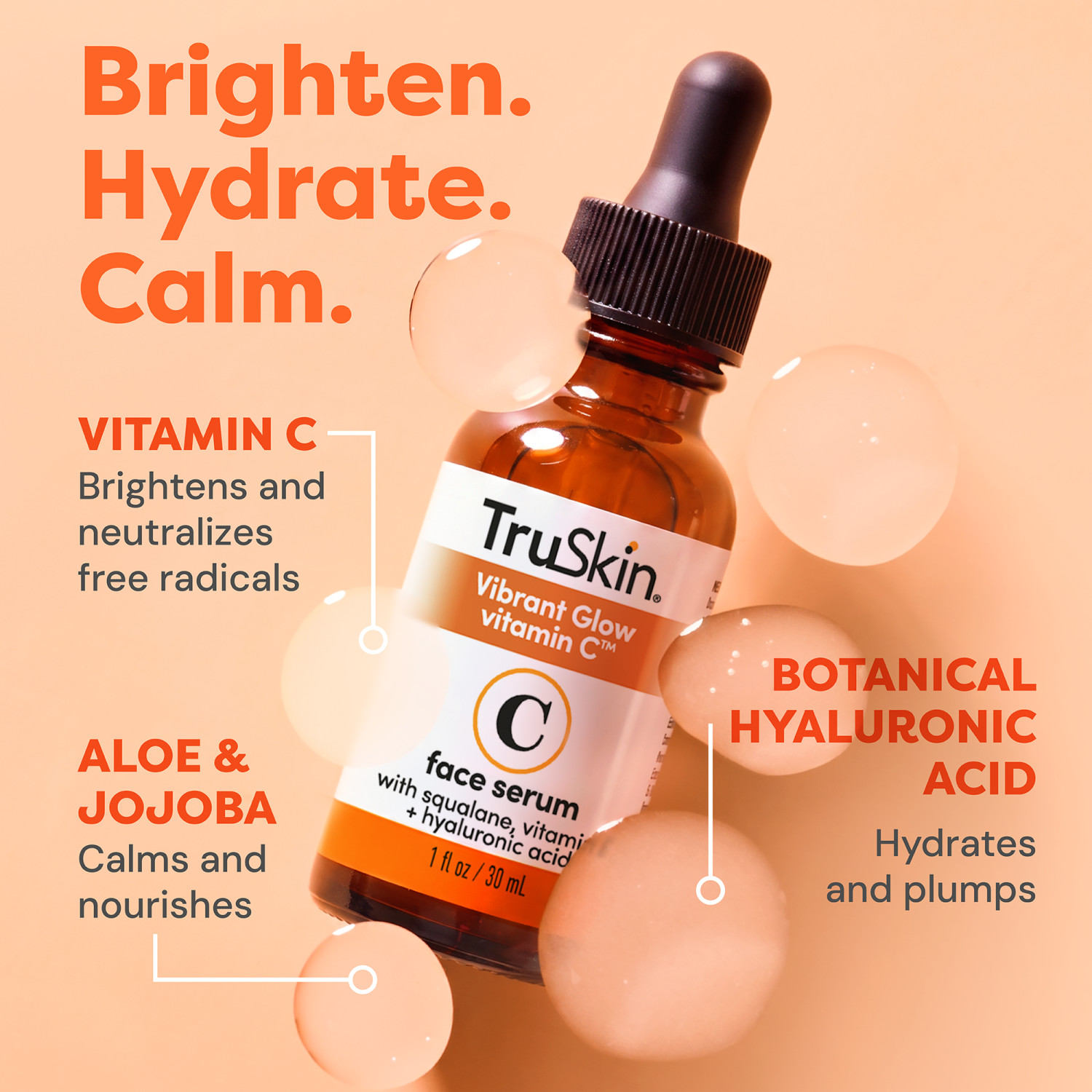 TruSkin Vitamin C Facial Serum, 1 fl oz photo 4