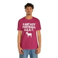 thumbnail image 4 of Funny Fantasy Football GOAT Shirt, Funny Fantasy Football Guru T-Shirt, 4 of 12