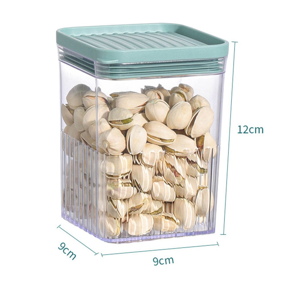 Airtight Food Storage Container, 6Pack Kitchen Pantry Containers Clear Food  Storage Containers with Easy Lock Lids, for Grain Chips Cereals Nuts Beans