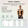 thumbnail image 7 of iEFiEL Mens Halloween Cowboy Cardigan Open Front Cow Print Vest Flannel Sleeveless Tops Black 3XL, 7 of 7