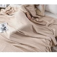 thumbnail image 4 of Couverture en Coton Gaufré pour Adulte, 150*200cm, Kaki, 4 of 5