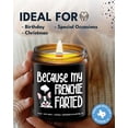 thumbnail image 3 of Mecha de madera aromática Candle Rosa Vila Funny Frenchie, 255 ml, 3 of 9