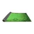 thumbnail image 2 of Ahgly Company Indoor Round Oriental Green Industrial Area Rugs, 7' Round, 2 of 4