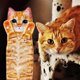 thumbnail image 3 of Toallas de mano DaisyJoy Cat divertidas decorativas para baño, 3 of 7