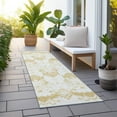 thumbnail image 6 of Addison Rugs Chantille Indoor/Outdoor Transitional Vintage Gold Washable Runner Rug, 2'3" x 7'6", 6 of 6
