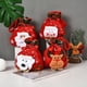 thumbnail image 5 of Bolsas de regalo navideñas con cordón, bolsas de dulces navideñas, mochila de saco de santa para fiestas navideñas, 4 unidades, bolsas de manzana para niños, colegas, F Feliz Sencillez, 5 of 5
