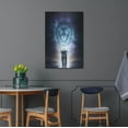 thumbnail image 4 of Luxe Metal Art 'A King's Path' by JoJoesArt, Metal Wall Art, 24"x36", 4 of 9