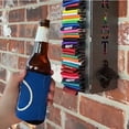 thumbnail image 6 of 2023 Wall Mounted Can Cooler Holder and Bottle Opener Can Cooler Bottle Holder with Bottle Opener - Metal Craft 2 in 1 Can Cooler Holder Beer Bottle Cooler Home Decor, Gift for Him and Dad, 6 of 8