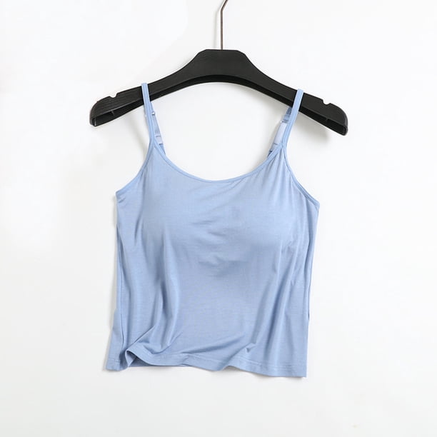 Camisola de manga corta para mujer con almohadilla para el pecho, sin aros de acero, ropa interior para yoga, pijamas deportivos, pijamas para mujer