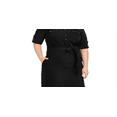 thumbnail image 2 of Anne Klein Women's Plus Size Belted Shirtdress Black Size 1X, 2 of 3