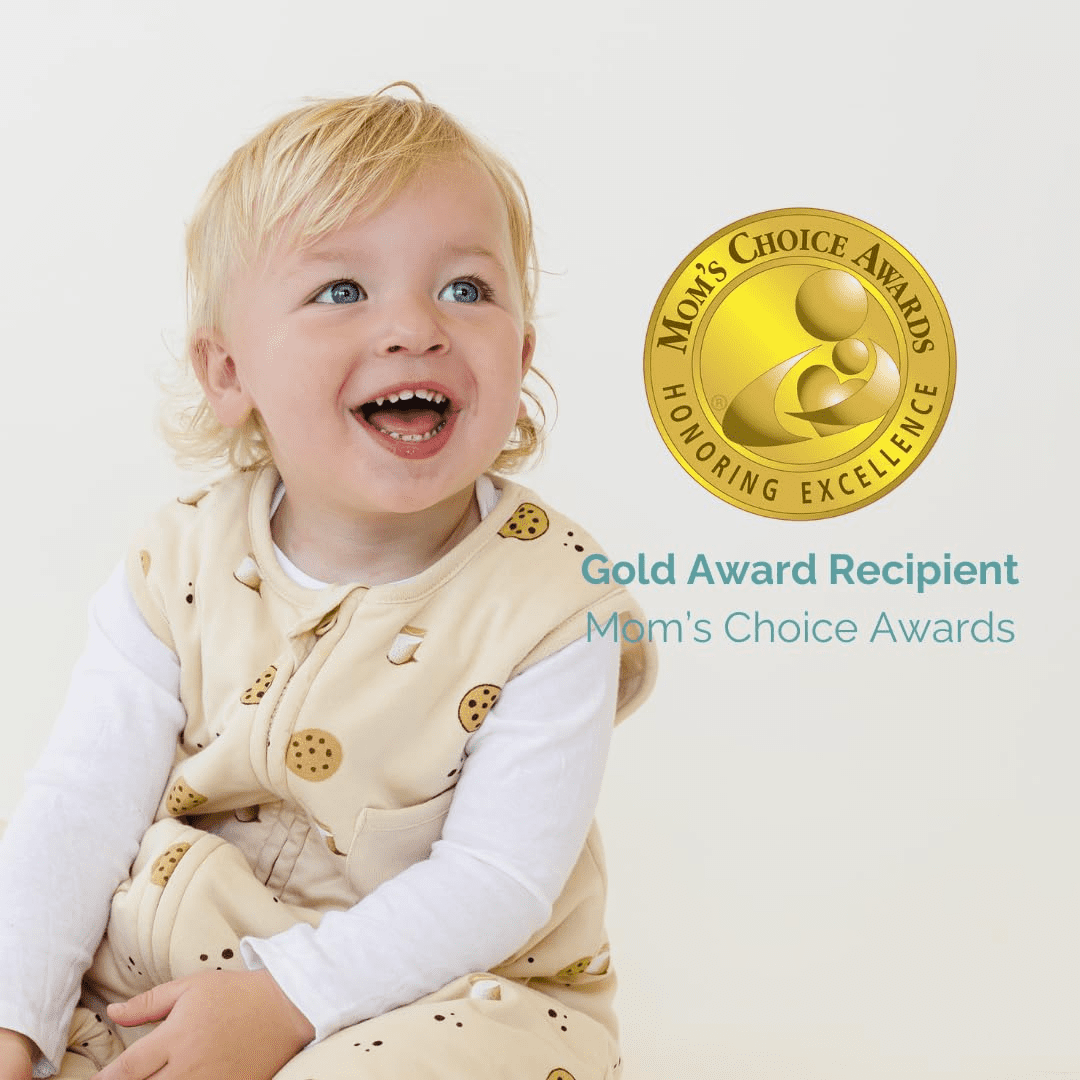 Tealbee Dreamsuit - Bamboo Sleep Sack with Legs - (1.5 Tog) Cookies 3T-4T
