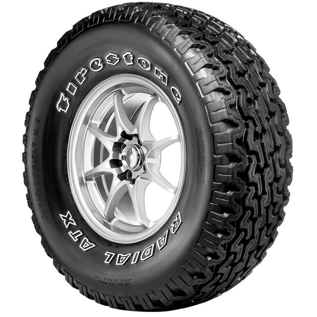 PAQUETE DE 4 LLANTAS FIRESTONE LT31X10.50R15 6 RADIAL ATX