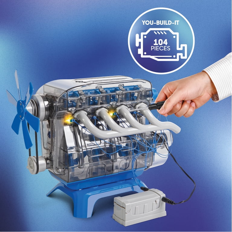 Discovery #Mindblown Model Engine Kit with LED Lights photo 4