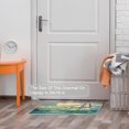 thumbnail image 5 of Vintage Sea Nautical Marine Navy Vacation Landscape Small Area Rug, Non-Slip Door Mat Indoor Floor Mat, Washable Kitchen Rug Entrance DMat for Bedroom Living Room, 5 of 7