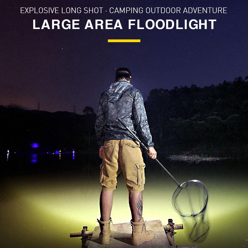 5PACK 5 LED Beads Headlamps,Waterproof Led Headlamp Rechargeable,Super Bright 4 Modes 12h Long Lasting Battery Life Led Headlamp Flashlight for Camping,USB Cable Included,Gold