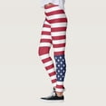 thumbnail image 4 of WILLBEST Leggings Para Mujer Del 4 de Julio, Para Yoga, Correr, Fitness, Cintura Alta, Para Gimnasio, Cómodos, Elásticos, Ropa Deportiva, Talla 60 Extra Grande, 4 of 6