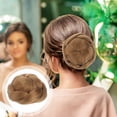 thumbnail image 2 of Trenza de pelo artificial Moño Uña de moño en extensión de postizo para mujeres Cabello corto (2005 #), 2 of 6