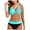 Blue, variant on Women's High Waisted Bikini Sets Two Piece Swimsuit Tummy Control Bathing Suit V Neck Swimwear 2025 Swim Suit(Purple,L)