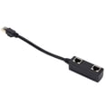 thumbnail image 3 of Divisor Ethernet, Divisor Ethernet Práctico Divisor de puerto Ethernet estable Adaptador de cable Ethernet Características líderes en su clase, 3 of 8