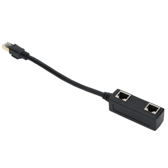 Cat Ethernet Cable,Ethernet Splitter Practical Stable Ethernet Cable Splitter Ethernet Splitter Built to Last