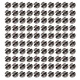 thumbnail image 4 of Round Head Rivets, Mushroom Rivet Studs Lightweight Electroplating 10mm Diameter 100 Sets  For Punk Clothing For Bags Silver Gray, 4 of 8