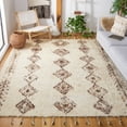 thumbnail image 2 of SAFAVIEH Kenya Egbert Southwestern Area Rug, Ivory/Brown, 8' x 10', 2 of 8