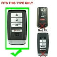 thumbnail image 6 of Dobrev Silicone 4 Button Case Cover Keyless Entry Protector Fob Skin Rubber Holder for Acura 2017 2018 2019 2020 Rdx Rlx ILX TLX MDX Key, 6 of 6