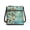 Butterfly Garden Mint, variant on Wild Wolf Print Pattern PU Leather Shoulder Crossbody Bag, Waterproof Ladies Crossbody Shoulder Bag Adjustable Strap Purse Satchel for Work Daily