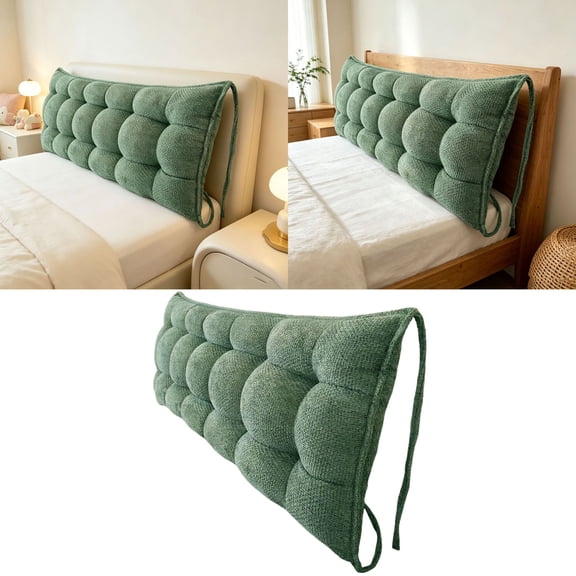 Headboard Pillow Backrest Bed Headboard Large Pillow for Sitting Up in Bed, Soft Supportive Backrest Cushion for Reading and Resting in Bed