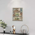 thumbnail image 3 of Kitchen Wall Art Rustic Bless Kitchen Pictures Wall Decor Farmhouse Kitchen Painting Canvas Country Prints Modern Artwork Framed Home Kitchen Dining Room Decor 12"x16", 3 of 6