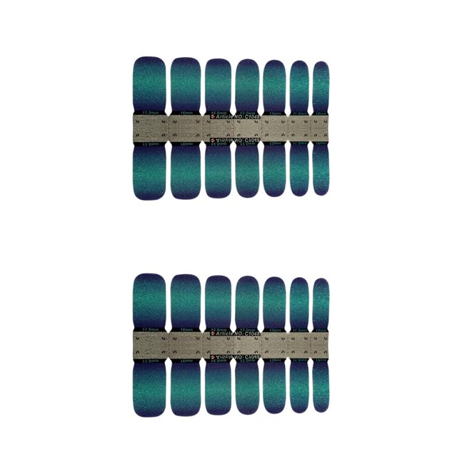 Seitruly Etiqueta engomada del clavo Estilo autoadhesivo Paster Cobertura completa Consejos de manicura Type5 NO5 Seitruly CBP271609