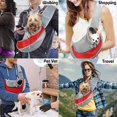 thumbnail image 3 of Breathable Mesh Travel Dog Harness - Red Gray Camouflage (Size L), 3 of 4