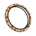 thumbnail image 2 of Fotbe Fall Maple Leaves Steering Wheel Cover Universal 15 in Car Accessories for Men Women,Steering Wheel Protector Comfortable Protective Case for SUV Sedan Decor, 2 of 8