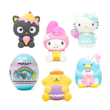 Hamee Squishies (Sanrio Series - Blind Pick) Water Filled Mystery Capsule Squishy Toy for Boys Girls Children Adults