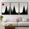 thumbnail image 3 of IDEA4WALL 3 Piece Framed Canvas Wall Art for Living Room, Bedroom Nordic Simple Style Canvas Prints for Modern Home Decoration Ready to Hang, 3 of 4