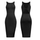 thumbnail image 3 of Vestidos de playa para mujer vestidos casuales sexys de punto para boda de cóctel (negro L) FLhrweasw Para estrenar, 3 of 8