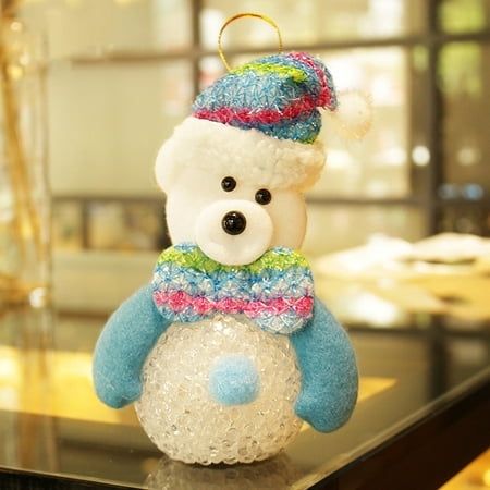 

WSBDENLK Clearance Sale Christmas Decorations Led Light with Children Crystal Snowman Pendant Small Appliance Clearance