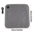 thumbnail image 2 of RKSTN Coussin Chauffant Usb Gris, 2 of 3