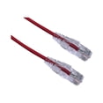 thumbnail image 1 of Axiom BENDnFLEX Ultra-Thin - Patch cable - RJ-45 (M) to RJ-45 (M) - 7 ft - foiled unshielded twisted pair (F/UTP) - CAT 6a - snagless, stranded - red, 1 of 4
