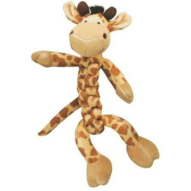 Kong Braidz Giraffe Dog Toy Small (6" Long)