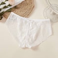 thumbnail image 2 of Bovxnpu Women's Plus Size Panties, Womens Breathable Lace Brief Underwear No Show Panties, Underwear French Thin Perspective Mesh Lace Underwear Cropping Hip Lifting Low Waist Underwear Underwear, 2 of 4