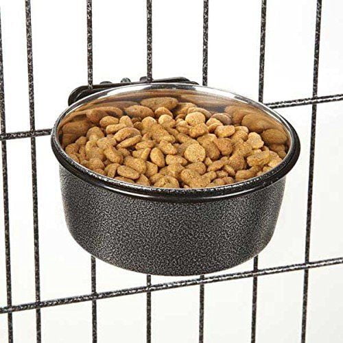 Dog Crate Feeding Bowls Bolt On Cage Cup 8oz Capacity Pick Sandstone or