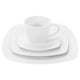 thumbnail image 3 of Vajilla de Porcelana Crown Baccara 20 piezas para 4 personas CUADRATA Clásica, 3 of 6